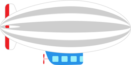(259-03-3I) Blimp Zeppelin