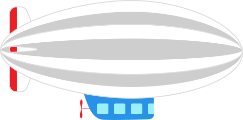 (259-03-3I) Blimp Zeppelin