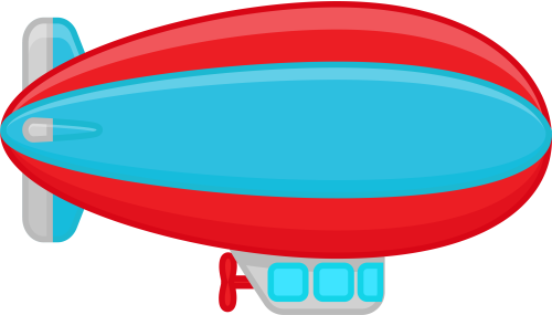 (259-03-3J) Blimp Zeppelin