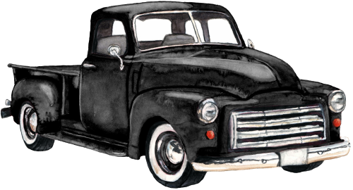 (260-1-A) Vintage Truck
