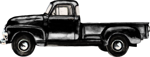 (260-1-B) Vintage Truck