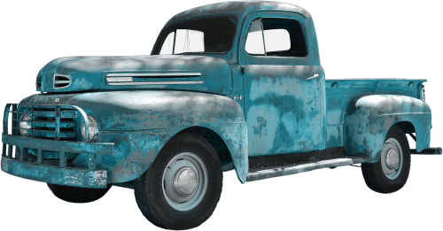 (260-4) Vintage Truck