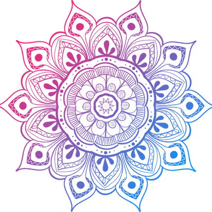 (263-01-F2) Mandala Lace Flower