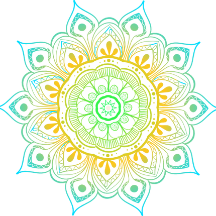 (263-01-F3) Mandala Lace Flower