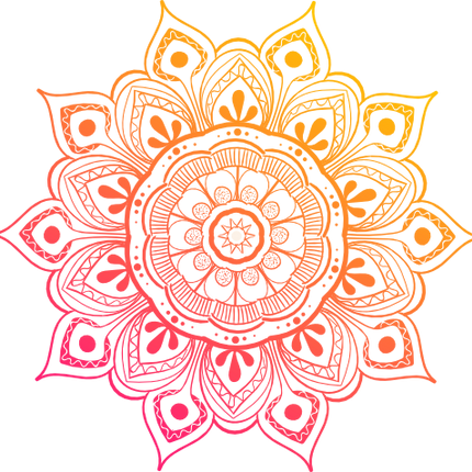 (263-01-F4) Mandala Lace Flower