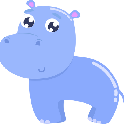 (s265-2C) Baby Hippo