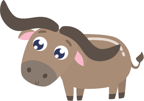 (s265-2D) Water Buffalo