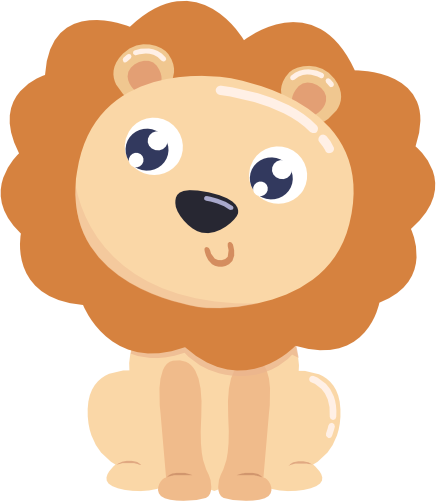 (s265-2E) Baby Lion