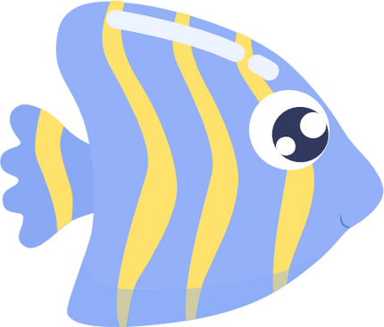(s265-1F) Tropical Fish