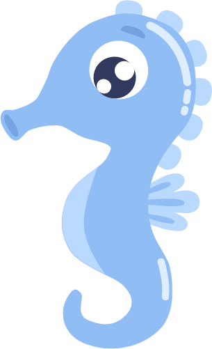 (s265-1K) Seahorse