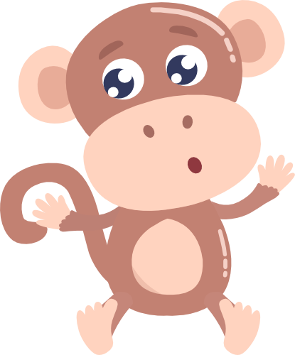(s265-2O) Baby Monkey