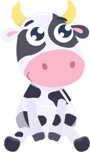 (s265-1-X) Cow