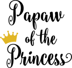 (s266-5A) Princess Family Custom Text