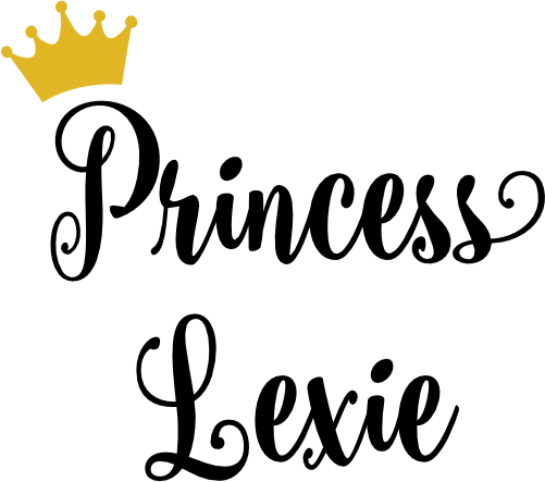 (s266-5A) Princess Family Custom Text