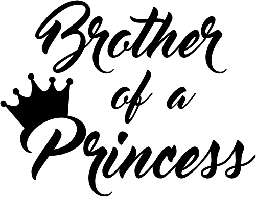 (266-05-C) Princess Prince Custom Text