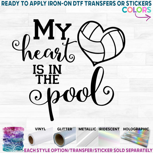 (s269-2F) My Heart is On That Pool Water Polo