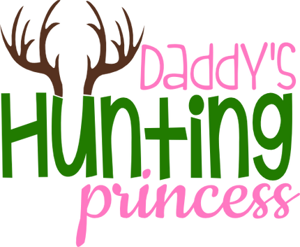 (s026-3D) Daddy's Hunting Princess Deer Antlers