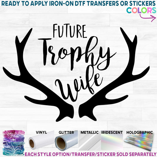 (s026-3A) Future Trophy Wife, Getting Buck Wild Deer Antlers