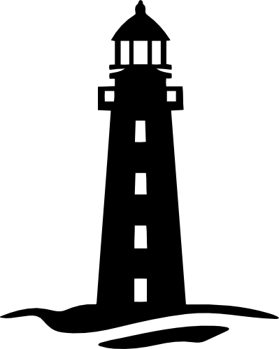 (271-01-1) Lighthouse Silhouette