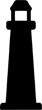 (271-01-1) Lighthouse Silhouette