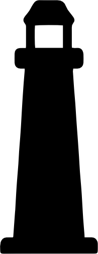 (271-01-1) Lighthouse Silhouette