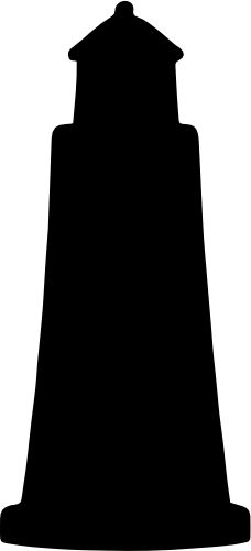 (271-01-1) Lighthouse Silhouette