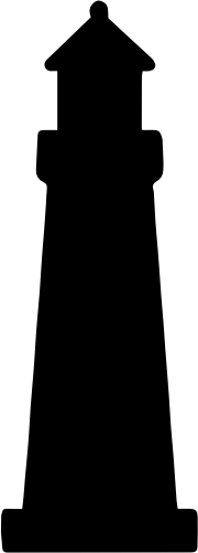 (271-01-1) Lighthouse Silhouette