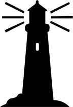 (271-01-1) Lighthouse Silhouette
