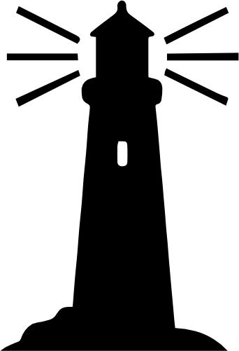 (271-01-1) Lighthouse Silhouette