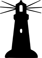 (271-01-1) Lighthouse Silhouette
