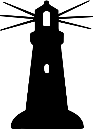 (271-01-1) Lighthouse Silhouette