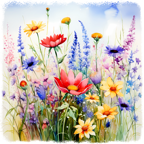 (272-02-1F) Wildflowers