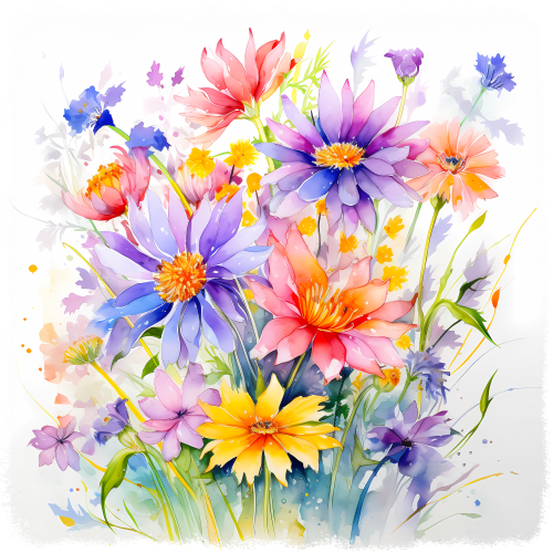 (272-02-1W) Wildflowers
