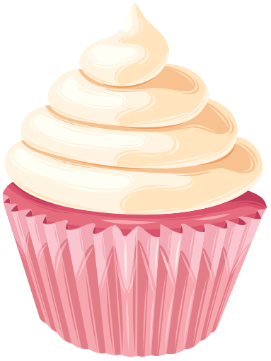 (s275-2) Illustrated Cupcake