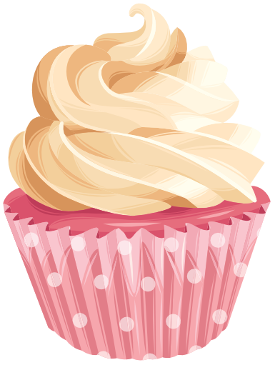 (s275-2) Illustrated Cupcake