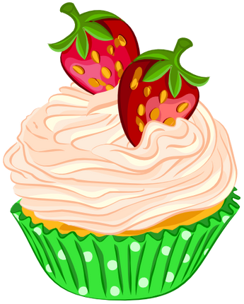 (s275-2) Fruit Cupcake