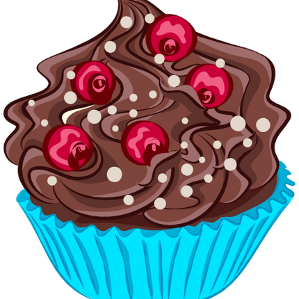 (s275-2) Fruit Cupcake