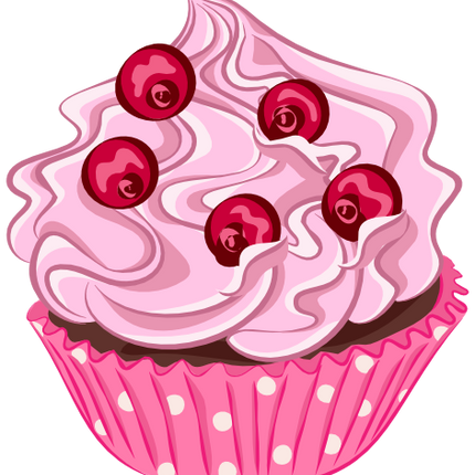(s275-2) Fruit Cupcake