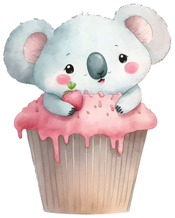 (s275-6) Animal Cupcake