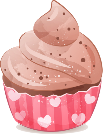 (s275-6) Cute Cupcake