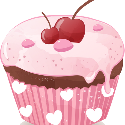 (s275-6) Cute Cupcake