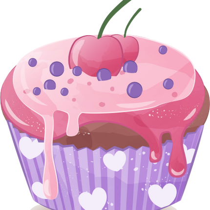 (s275-6) Cute Cupcake