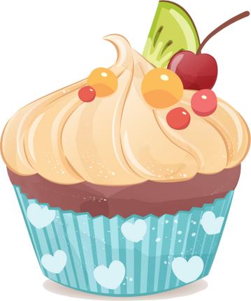 (s275-6) Cute Cupcake