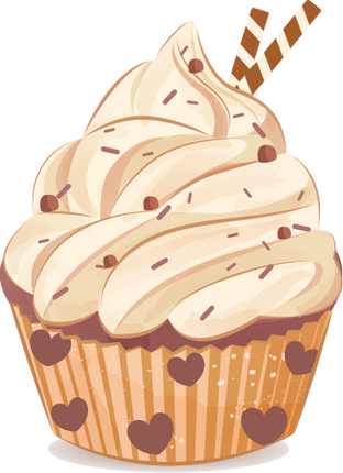 (s275-6) Cute Cupcake