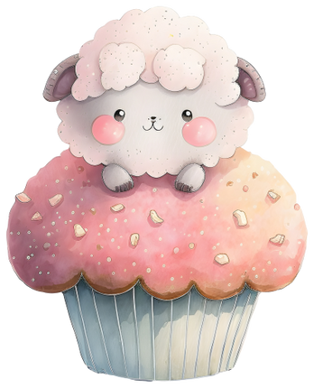 (s275-6) Animal Cupcake