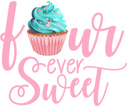 (s275-7) Four Ever Sweet 66 Cupcake Style Options