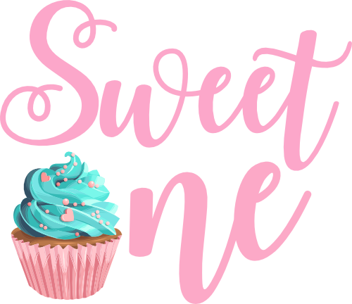 (s275-7) Sweet One 66 Cupcake Style Options