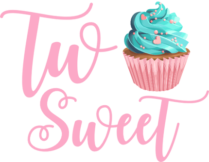 (s275-7) Two Sweet 66 Cupcake Style Options