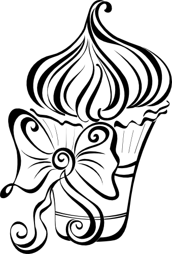 (s275-1-F) Fancy Cupcake