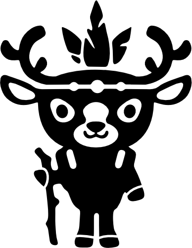 (s276-G) Tribal Deer